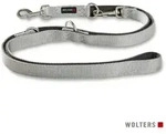 Wolters Hundeleine Professional Comfort F&uuml;hrleine grau|silberfarben Gr.M | 1,5 cm
