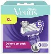 Gillette Venus Rasierklingen Deluxe Smooth Swirl, 8-tlg., 8er Pack
