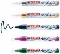 edding Marker Acryl Marker Mittel 5er- Set festive