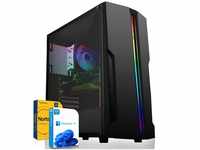 SYSTEMTREFF Basic Gaming-PC (AMD Ryzen 5 3600, GeForce RTX 3060, 16 GB RAM, 512 GB