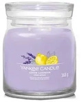 Yankee Candle Duftkerze Aromatic candle Signature glass medium Lemon Lavender...