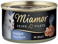 Miamor Feine Filets mit Skipjack-Thunfisch in Jelly 100 g - 24 St&uuml;ck,...