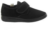 Fischer-Markenschuh Fischer Klett-Hausschuh, Velour mit Stretch,Frotteefutter,
