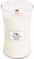 Woodwick Duftkerze White Teak-Duftkerze 609,5 g