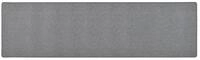 vidaXL Teppich Teppichl&auml;ufer Dunkelgrau 80x300 cm, Rechteckig, H&ouml;he: 0.3 mm