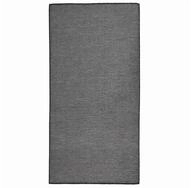 vidaXL Teppich vidaXL Outdoor-Teppich Flachgewebe 100x200 cm Grau