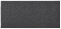 vidaXL Teppich 50 x 100 cm Teppichl&auml;ufer Anthrazit 50x100 cm, H&ouml;he: 0 mm