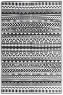 vidaXL Outdoorteppich, BalkonteppichSchwarz 190x290 cm PP
