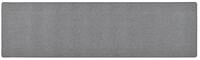 vidaXL Teppich Teppichl&auml;ufer Dunkelgrau 50x200 cm, Rechteckig, H&ouml;he: 0.3 mm