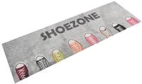 vidaXL K&uuml;chenl&auml;ufer vidaXL K&uuml;chenteppich Waschbar Shoezone 60x180 cm Samt