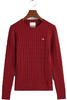 Gant Sweatshirt STRETCH COTTON CABLE C-NECK