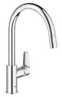 Grohe K&uuml;chenarmatur Start Edge Einhand-Armatur, Hochdruck, chrom (30550000)
