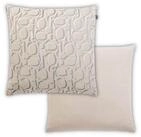 JOOP! Dekokissen Kissenh&uuml;lle Ornament 70787 Beige, Joop!-Buchstaben, Wendeoptik