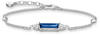 THOMAS SABO Armband A2018-166-1 Armband Damen mit Blauem Stein Zirkonia