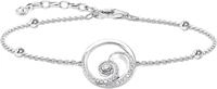 THOMAS SABO Armband im Wellendesign, mit Zirkonia (synth)