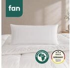 fan Kopfkissen African Cotton, 40x80 & 80x80 cm, F&uuml;llung: 60% Polyester / 40%