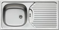 livingpoint24 K&uuml;chensp&uuml;le K&uuml;chensp&uuml;le 86x43,5cm, Edelstahl Einbausp&uuml;le CA1,
