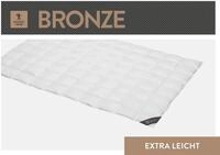 SPESSARTTRAUM Daunenbettdecke Bronze, F&uuml;llung: 90% Daunen, 10% Federn, Bezug:...