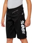 100% Fahrradhose 100% R-Core Youth Shorts 24" black - leichte...