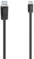 Hama HAMA USB 3.2 Gen1, 5 Gbit/s, 1,50 m USB-A auf USB-C Kabel (schwarz) USB-Kabel