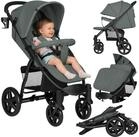 lionelo Kinder-Buggy ANNET PLUS, Fu&szlig;decke, gro&szlig;er Korb, ab 0 bis 36 Monate