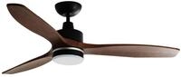 Pepeo Deckenventilator Notos 132 cm mit dimmbarem LED-Licht, Timer