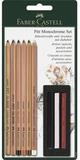 Faber-Castell K&uuml;nstlerstift FABER-CASTELL K&uuml;nstlerstifte Pitt Monochrome Set