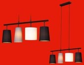 Briloner Leuchten LED Pendelleuchte SHADES