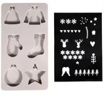 Rayher Modellierwerkzeug Winter, (2 St), 2 teilig
