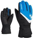 Skihandschuhe ZIENER "LORIKO-Z AS glove junior", Kinder, Gr. 3, blau (persian blau),