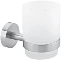 tesa Zahnputzbecher MOON Zahnputzbecherhalter ohne Bohren - 9,5 cm : 6,7 cm :...