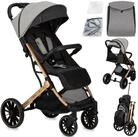 MoMi Kinder-Buggy Estelle Dakar, Einhand-Faltsystem mit Trolley-Funktion &