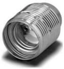 HOUBEN Spezialleuchtmittel Houben Fassung E27 Met, verm, Agw, M10x1 102842