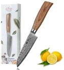 Wakoli Santokumesser EDIB Pro Damast Santoku Messer K&uuml;chenmesser 11cm Klinge