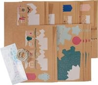 Folia Adventskalender Snow Village, 113 Teile