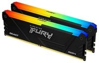 Kingston FURY Beast RGB - DDR4 - Kit - 32 GB: 2 x 32 GB - DIMM 288-PIN - 3600 M
