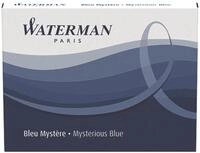 Waterman Tintenpatronen blauschwarz Standard-Gro&szlig;raum 8 Patronen(P)...