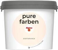 Alpina Wandfarbe Alpina pure farben - Oranget&ouml;ne