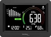 technoline Raumluft-Qualit&auml;tssensor WL 1028, mit NDIR-Sensor, Ampel-Anzeige f&uuml;r
