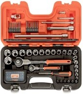 BAHCO Ratsche Bahco SW79 Kraft-Steckschl&uuml;sseleinsatz-Set 1/2", 1/4"