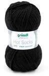 Gr&uuml;ndl Gr&uuml;ndl Wolle Hot Socks uni 50 g schwarz H&auml;kelwolle