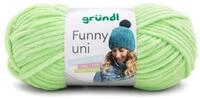Gr&uuml;ndl Funny Chenille Wolle uni einfarbig zum Stricken H&auml;keln, Chenillegarn