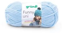 Gr&uuml;ndl Funny Chenille Wolle uni einfarbig zum Stricken H&auml;keln, Chenillegarn