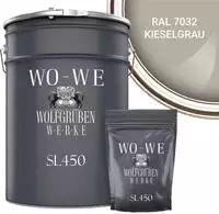 WO-WE Lack 2K Poolfarbe Poolbeschichtung Schwimmbadfarbe SL450, 2,5-20Kg,