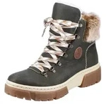 Rieker Winterboots, Winterstiefelette, Schn&uuml;rboots, Plateau, mit