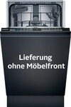 SIEMENS vollintegrierbarer Geschirrsp&uuml;ler iQ100 SR61HX16KE, 10 Ma&szlig;gedecke,