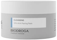 Biodroga Gesichts-Reinigungsfluid Biodroga - 10% AHA Peeling Pads - 40 St.