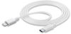 Cellularline Power Data Cable 15 cm USB Typ-C/ Lightning White (60291) USB-Kabel