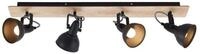 Lindby Deckenstrahler Aylis, Metall IP20, 4 x 40 W