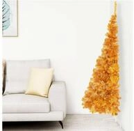 vidaXL K&uuml;nstlicher Weihnachtsbaum K&uuml;nstlicher Halb-Weihnachtsbaum mit...